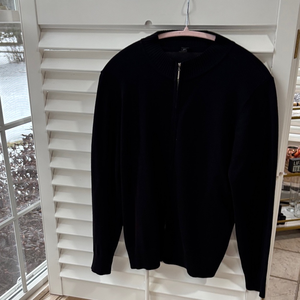 Elegant Black Women's Cardigan